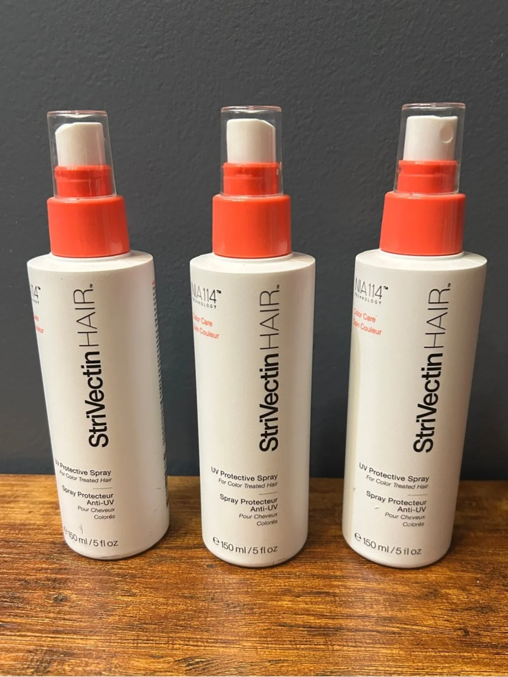 Lot of 3 StriVectin Hair UV Protective Spray Color Care 5 oz / 150 ml New
